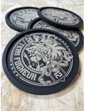 Coq'Hard - Dessous de verre...