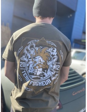 T-shirt - Coq'Hard - Kaki