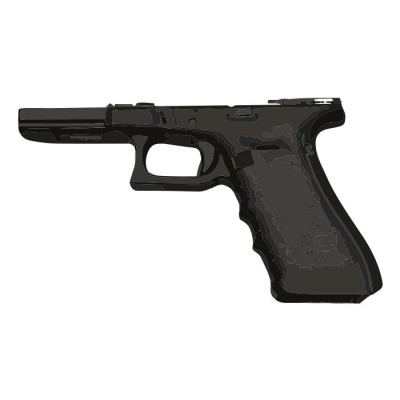 Carcasse - Arme poing - Gun...