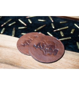 Dessous de verre rond en...